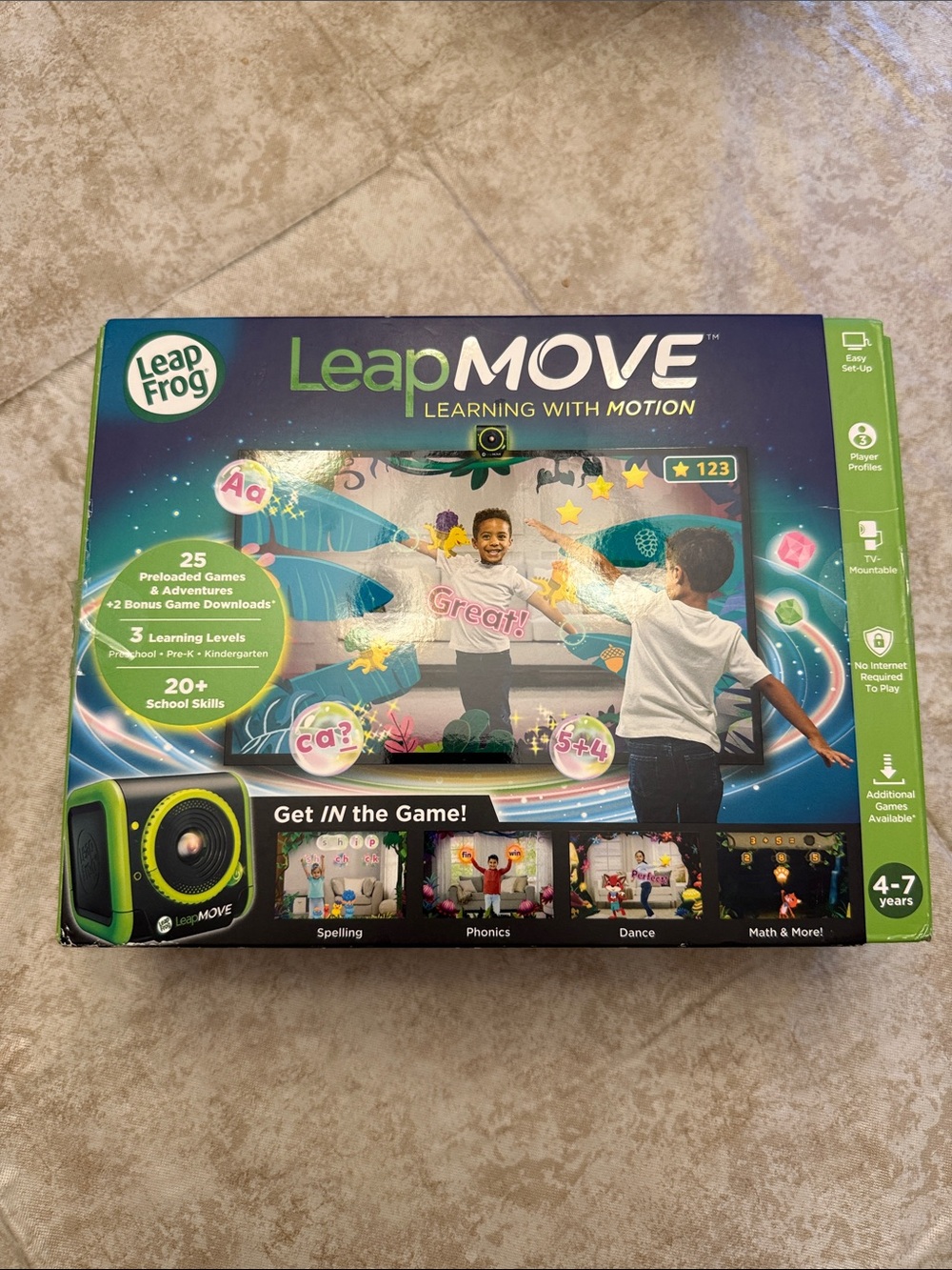 LeapFrog LeapMOVE Motion Learning System - Green/Black